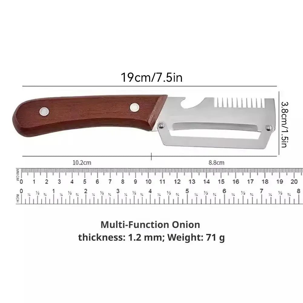 3 In 1 Multi Functional Vegetable Peeler Knife