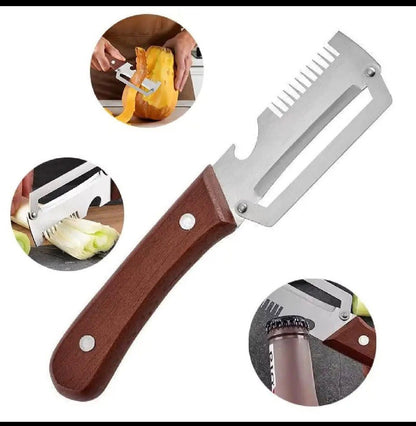 3 In 1 Multi Functional Vegetable Peeler Knife