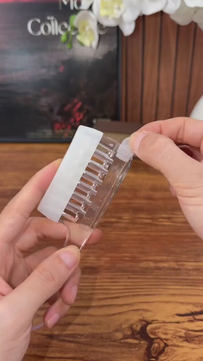 Transparent Refillable Essential Oil Hair Comb|Free Delivery