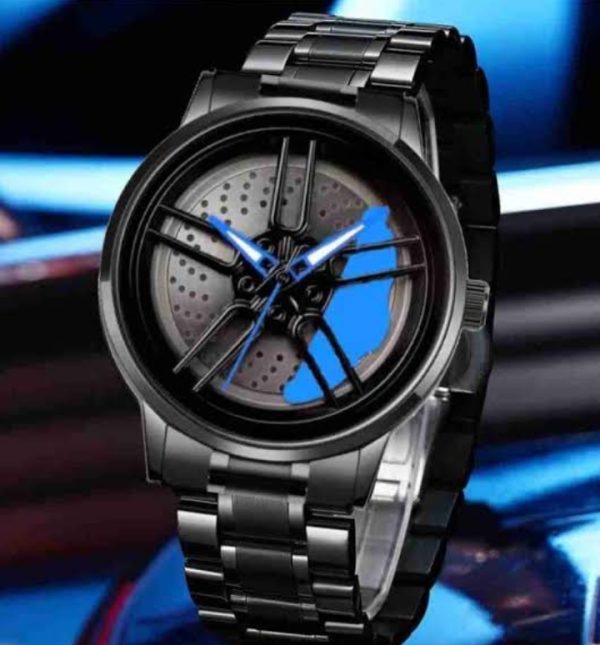 rotating-wheel-watch-stylish-unique-timepiece-car-sport-rim-hub-wheel-wristwatch-for-mens-random-color-and-random-designs - 7 (1)